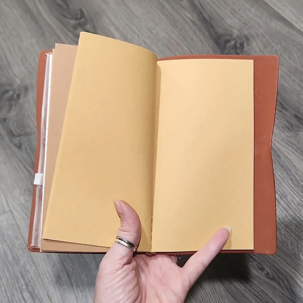 NWOT Leather Planner Journal